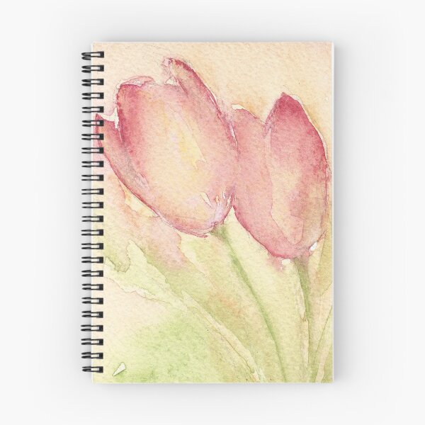 Item preview, Three Red Tulips - watercolour designed and sold by jayne gaze.
