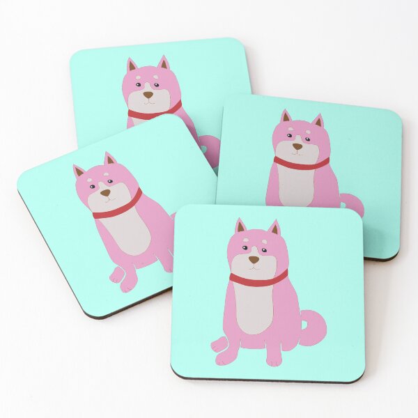 Item preview, Shiba-ken - Pink - Cute designed and sold by bunbun369.