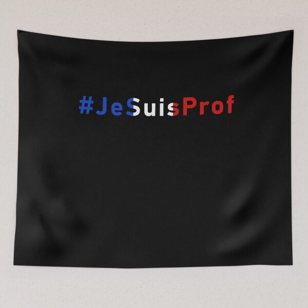 Aperçu de l'œuvre Je Suis Prof Frankreich Solidärität créée et vendue par JonasDesign.