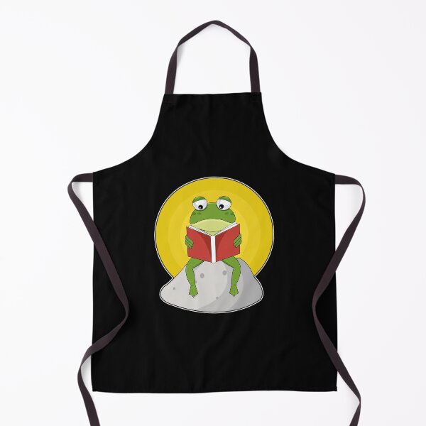 Item preview, Frog on Stone with Book designed and sold by Snabdesign84.