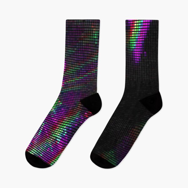 Item preview, Abstract 8bit Colorful Glitchy Pixels Pattern designed and sold by SoccaTamam.
