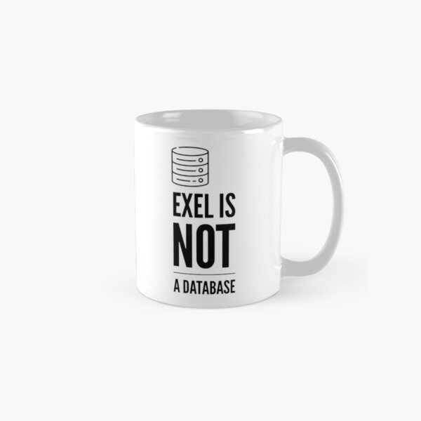 Excel is not data base