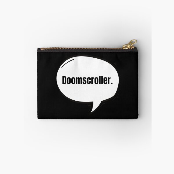 Item preview, Doomscroller Text-Based Speech Bubble designed and sold by Nathalie Aynié.