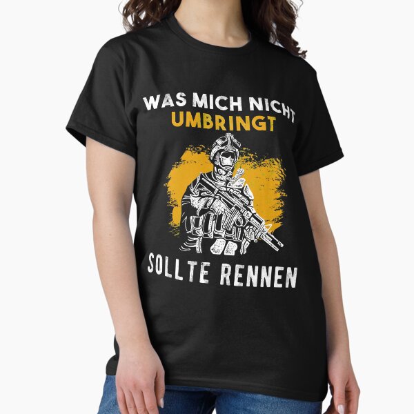 Vista previa del artículo con la obra «Soldat Soldaten Bundeswehr Spruch Geschenk», diseñado y vendido por JonasDesign.