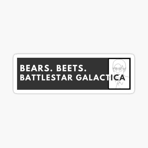 Item preview, Bears Beets Battlestar Galactica  designed and sold by fairprice.