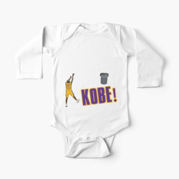 Camiseta de Kobe Bryant Body de manga larga para bebé