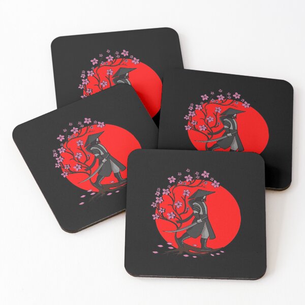 Item preview, Sakura Japanese Cherry Blossom Fighter Samurai designed and sold by kammoe.