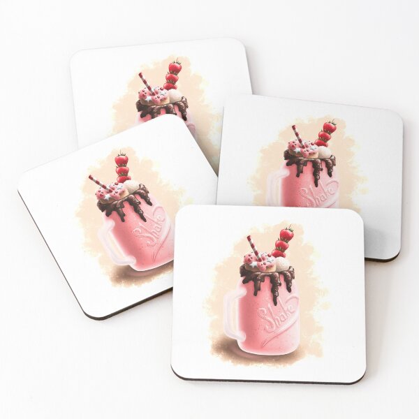 Item preview, Tasty strawberry milkshake designed and sold by tigerda.