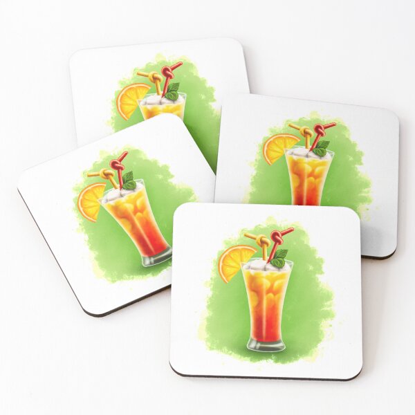 Item preview, Tequila sunrise cocktail designed and sold by tigerda.