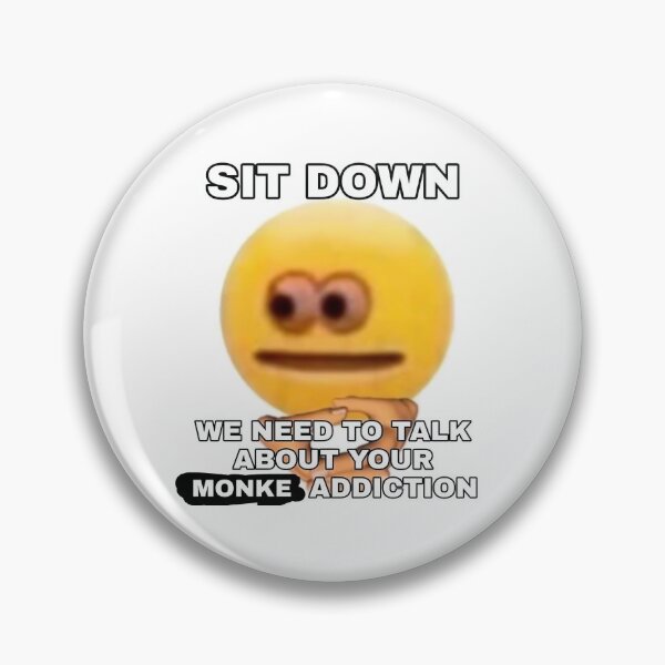 Item preview, Monke Addiction designed and sold by shitpostanon.