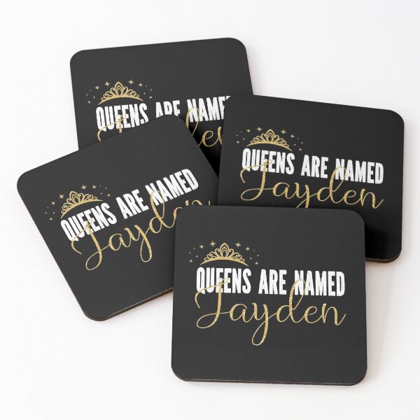 Item preview, Queens Are Named Jayden Personalized First Name Girl design designed and sold by Grabitees.