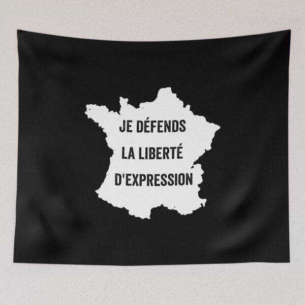 Item preview, Je défends la liberté d expression - I defend freedom of speech designed and sold by Craftaholic.