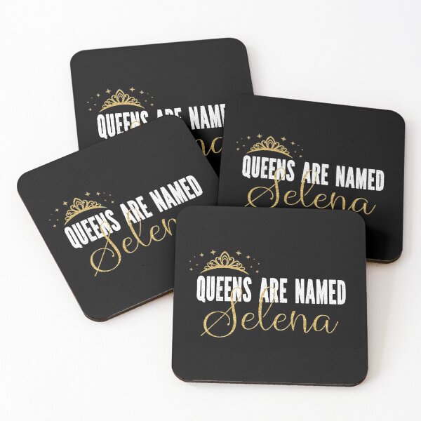 Item preview, Queens Are Named Selena Personalized First Name Girl graphic designed and sold by Grabitees.