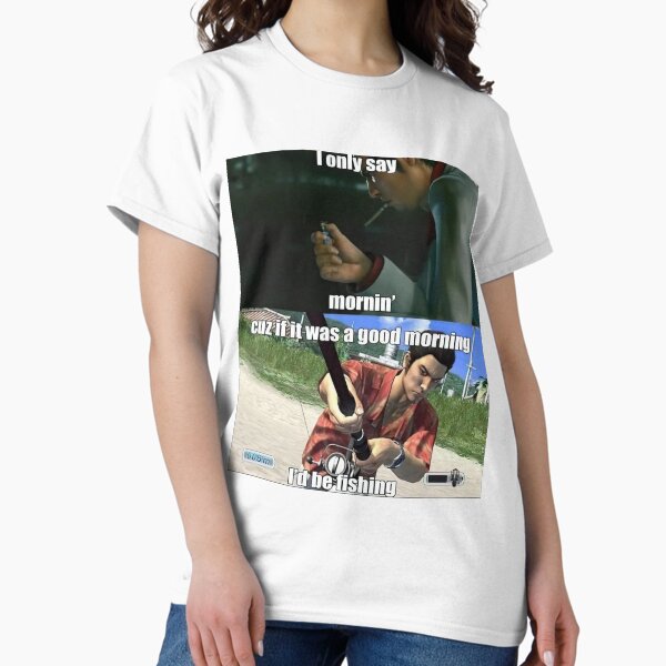 Item preview, Good Morning Yakuza Meme designed and sold by shitpostanon.