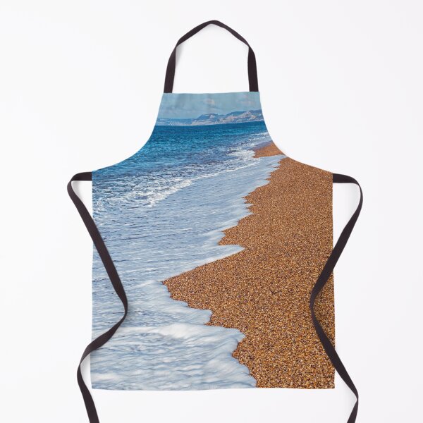 Item preview, Chesil Beach at West Bexington in Dorset. A very long beach with a beautiful way of throwing out sand and sea patterns. designed and sold by Cameranick.
