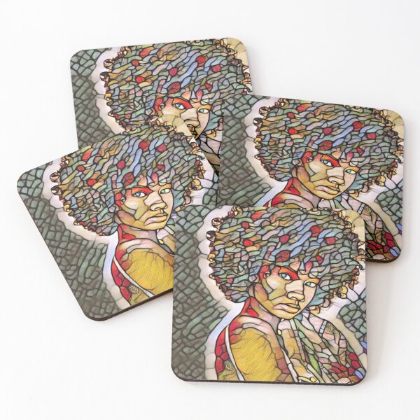 Item preview, Curly Hair Girl Art Design designed and sold by The Merch.