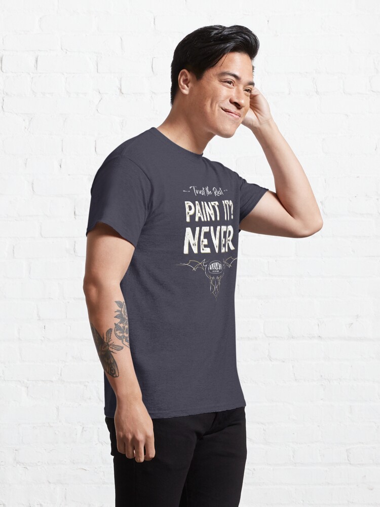 Alternate view of Paint it? NEVER - Trust The Rust Aircooled Life Classic T-Shirt