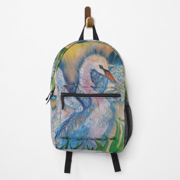 Item preview, Swan painting, Invisible Wings Painting by Svitlana Duvanova designed and sold by Svitlana Duvanova.