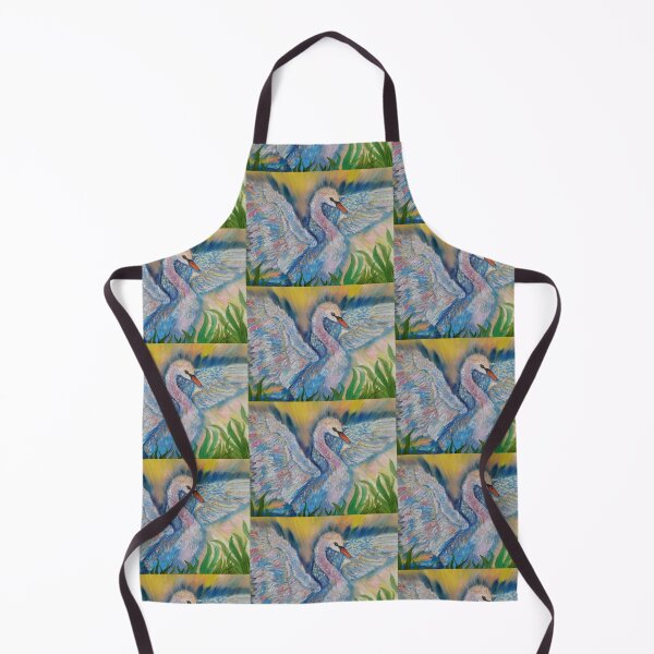 Item preview, Swan painting, Invisible Wings Painting by Svitlana Duvanova designed and sold by Svitlana Duvanova.