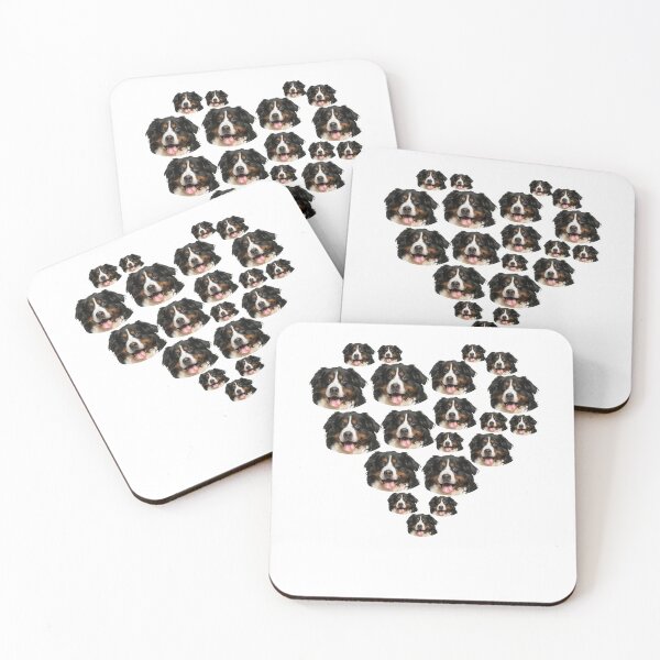 Item preview, funny bernese mountain dog heart gift designed and sold by alaechamlal.