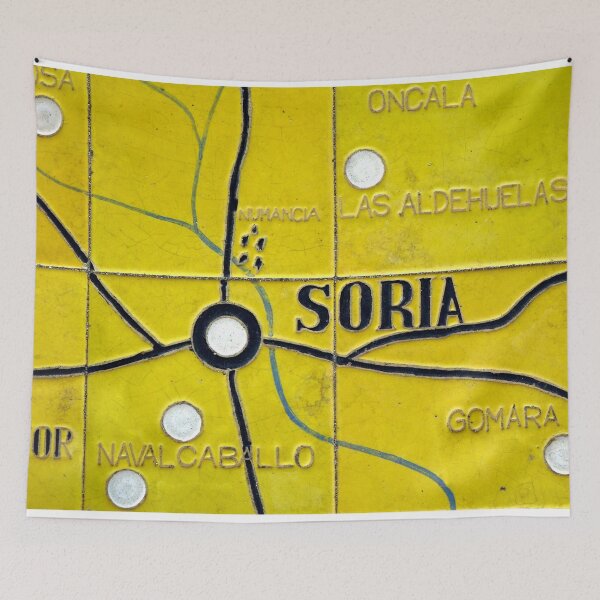 Item preview, SORIA SPAIN - SORIA - MAP - MAPS OF SPAIN - ESPAÑA  designed and sold by Tropical Blood.