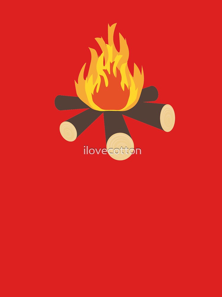 “Campfire” T-shirt by ilovecotton | Redbubble | campfire t-shirts
