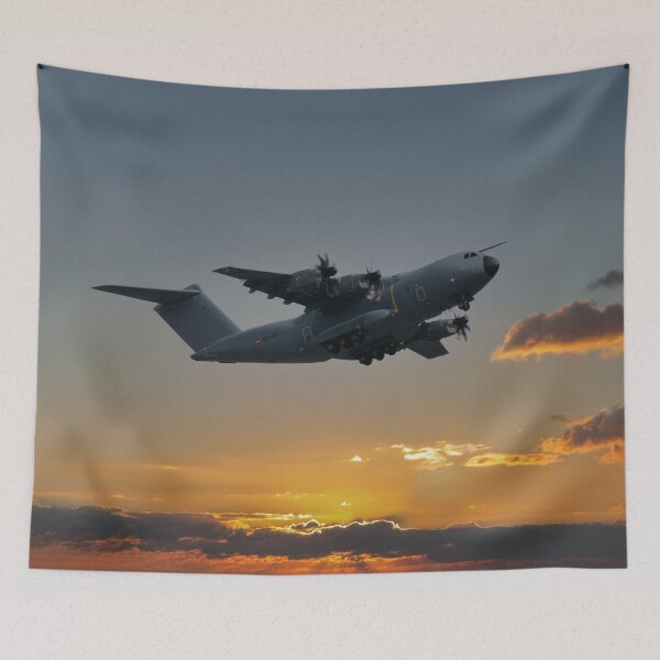 Item preview, Airbus A400M At Sunset designed and sold by rawshutterbug.