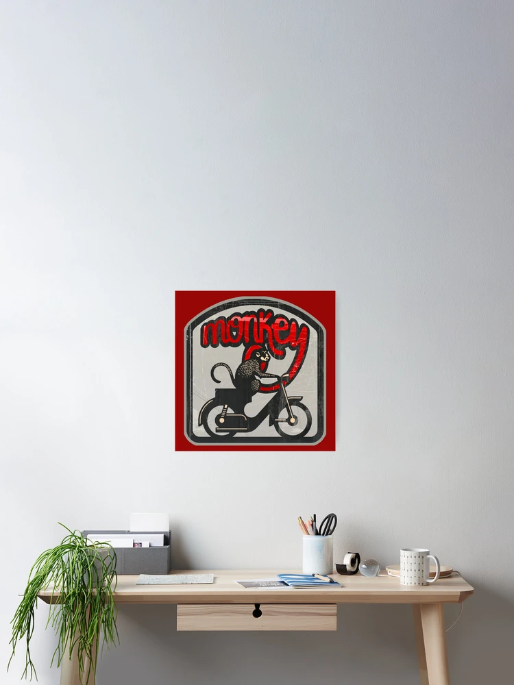 Thumbnail 2 of 3, Poster, Monkey Rider designed and sold by DeDesign Collective.