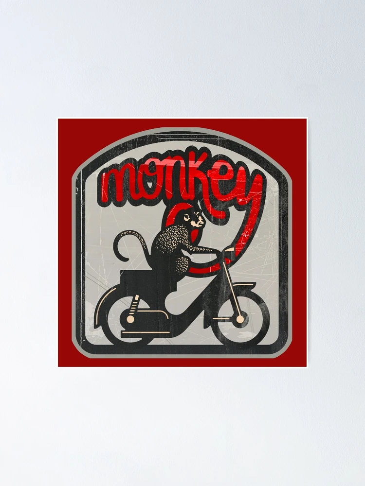 Thumbnail 1 of 3, Poster, Monkey Rider designed and sold by DeDesign Collective.