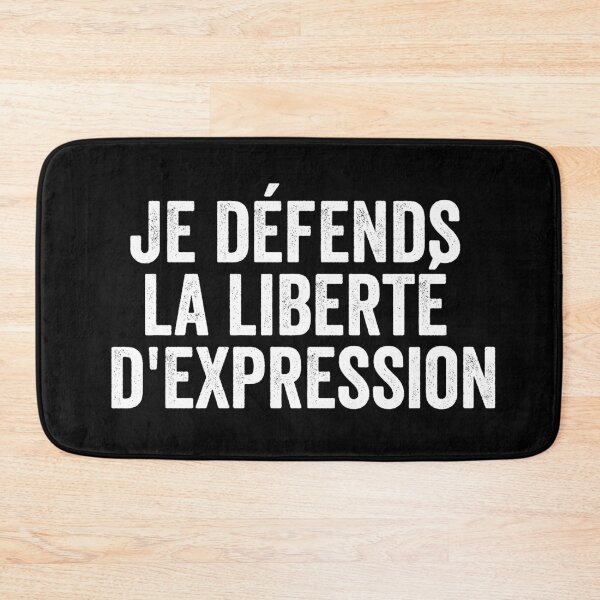Item preview, Je défends la liberté d expression - I defend freedom of speech designed and sold by Craftaholic.
