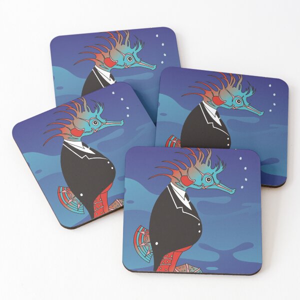 Item preview, Seahorse who imagined it needs to wear a tailcoat designed and sold by Slobodan Milutinovic.
