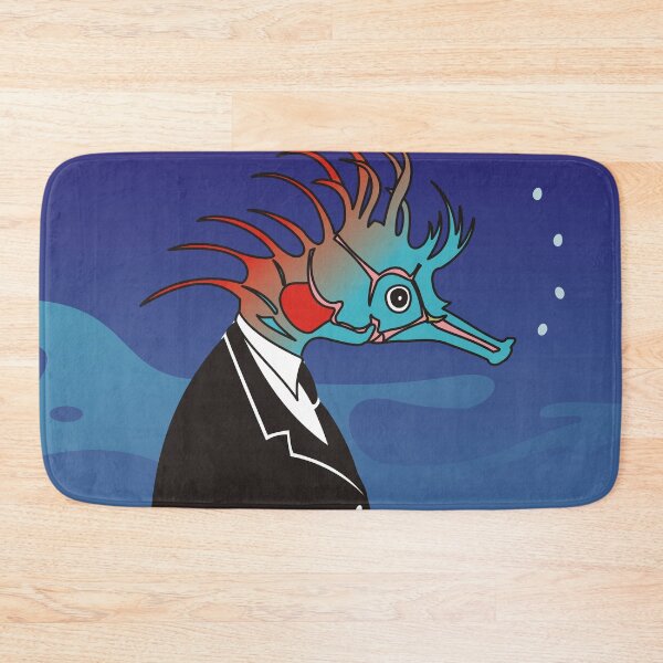 Item preview, Seahorse who imagined it needs to wear a tailcoat designed and sold by Slobodan Milutinovic.