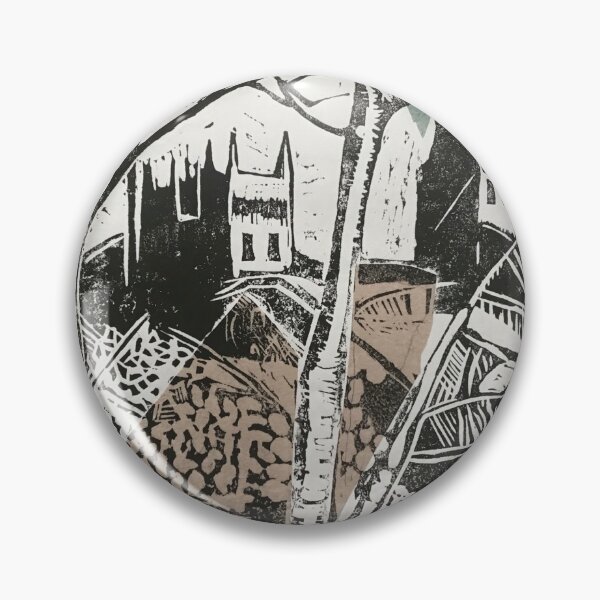 Item preview, Durham Cathedral linocut  designed and sold by SandraHaney.