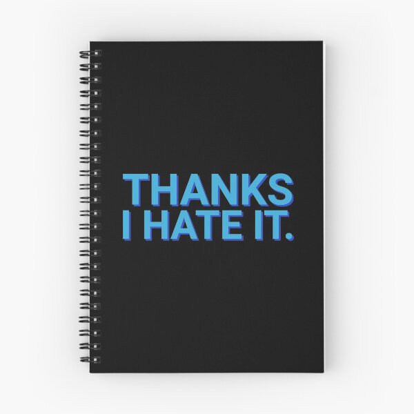 Item preview, Thanks I hate it Blue designed and sold by Sour Soul.