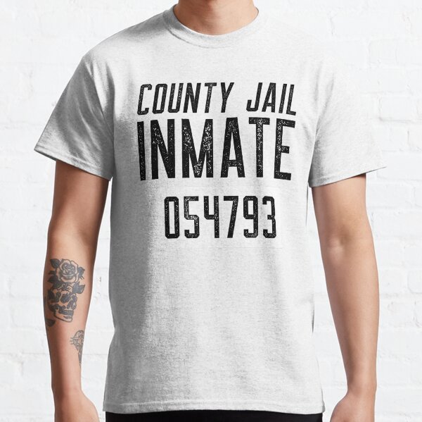 halloween costume county jail inmate prisoner orange Classic T-Shirt