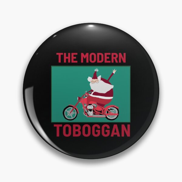 Item preview, Modern Toboggan Santa Motorcycle designed and sold by jacks-tees.