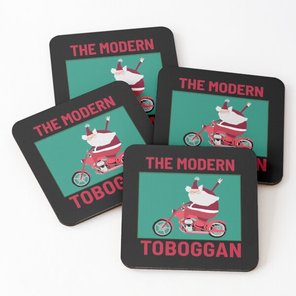 Item preview, Modern Toboggan Santa Motorcycle designed and sold by jacks-tees.
