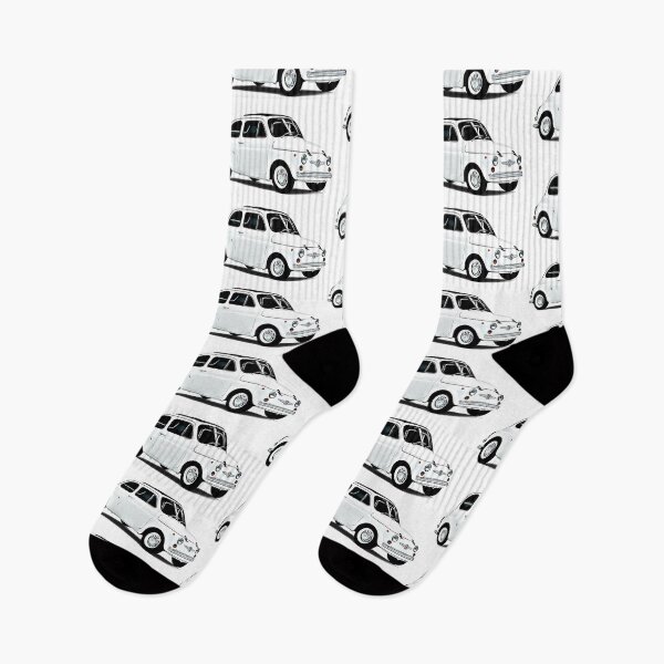 Item preview, Fiat 500 Cartoon designed and sold by Auto-Prints.