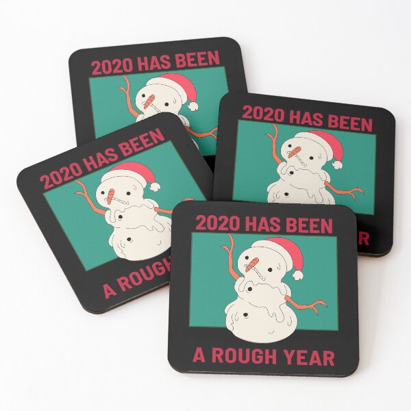 Item preview, Christmas 2020 Has Been A Rough Year Melting Snowman designed and sold by jacks-tees.