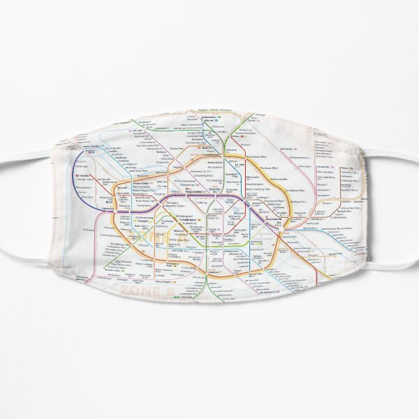 New Berlin rapid transit route map (October 31, 2020) Mask
