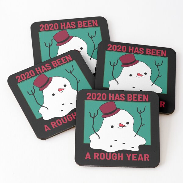Item preview, Christmas 2020 Has Been A Rough Year Melting Snowman designed and sold by jacks-tees.