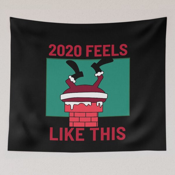 Item preview, Christmas 2020 Santa Stuck In Chimney designed and sold by jacks-tees.