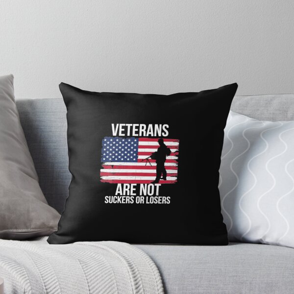 Item preview, Veterans Are Not Suckers Or Losers Biden 2020 Anti Trump designed and sold by Pratt3443.