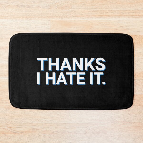 Item preview, Thanks I hate it White Blue designed and sold by Sour Soul.