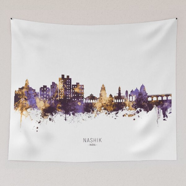 Item preview, Nashik Skyline India designed and sold by ArtPrints.