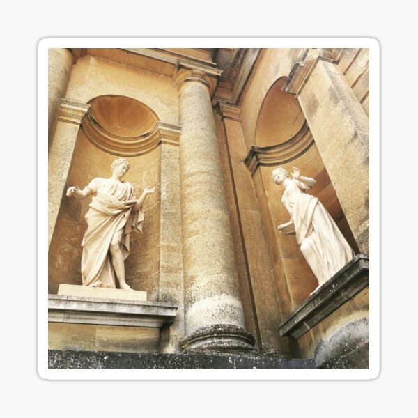 Blenheim Sculpture, Blenheim Art, Statue Art, Sculpture Art, Marble Statue, limestone Sticker