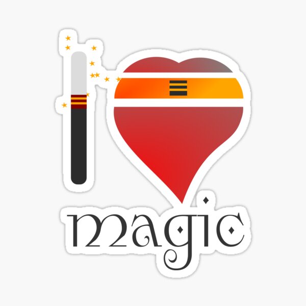 Artikel-Vorschau von Ich liebe Magie, designt und verkauft von jaml-12.