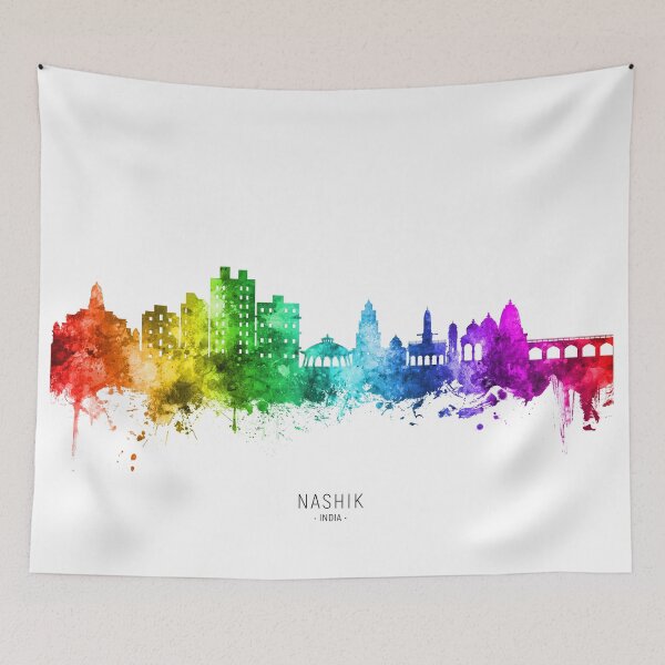 Item preview, Nashik Skyline India designed and sold by ArtPrints.