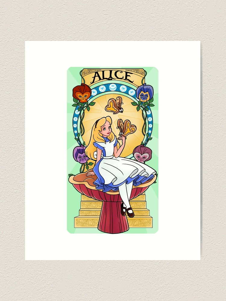 Alice in Wonderland アートパネル Alice in Wonderland Posters – TrippyStore