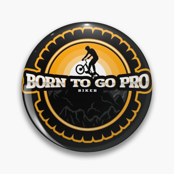 Item preview, Born to Go Pro Biker designed and sold by Spicy Chilli.